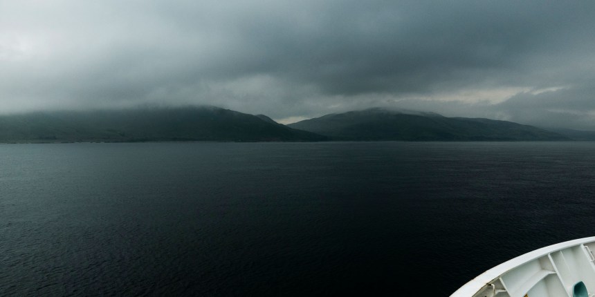 Our first sight of Islay