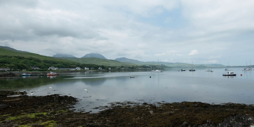 The bay at Craighouse, Jura.