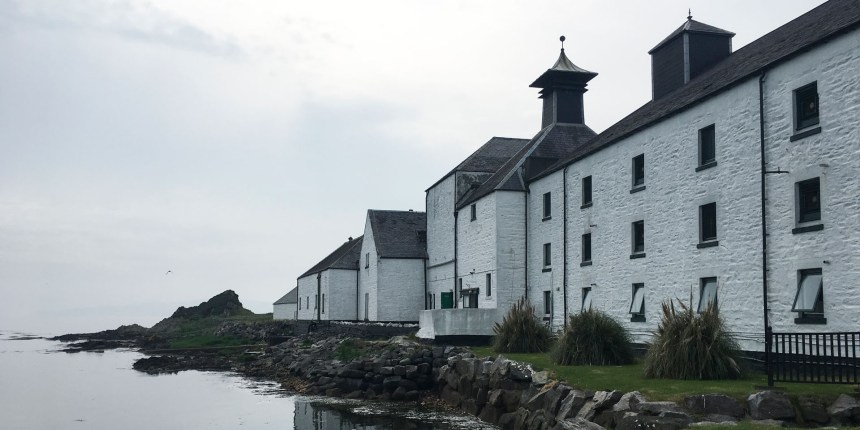 The Laphroaig distillery